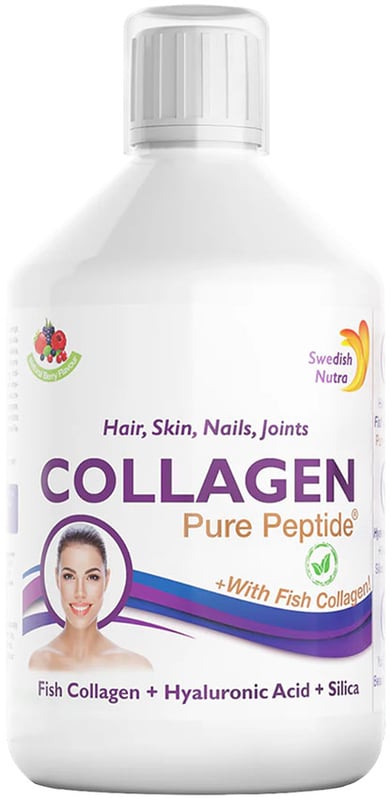 Swedish Nutra Collagen Pure Liquid Peptide, 10000mg, 500ml