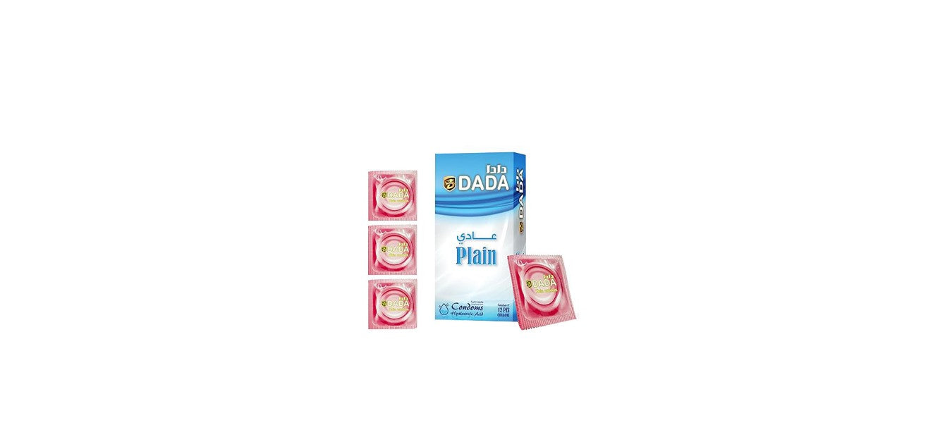 DADA Plain Condom, 12 Pieces