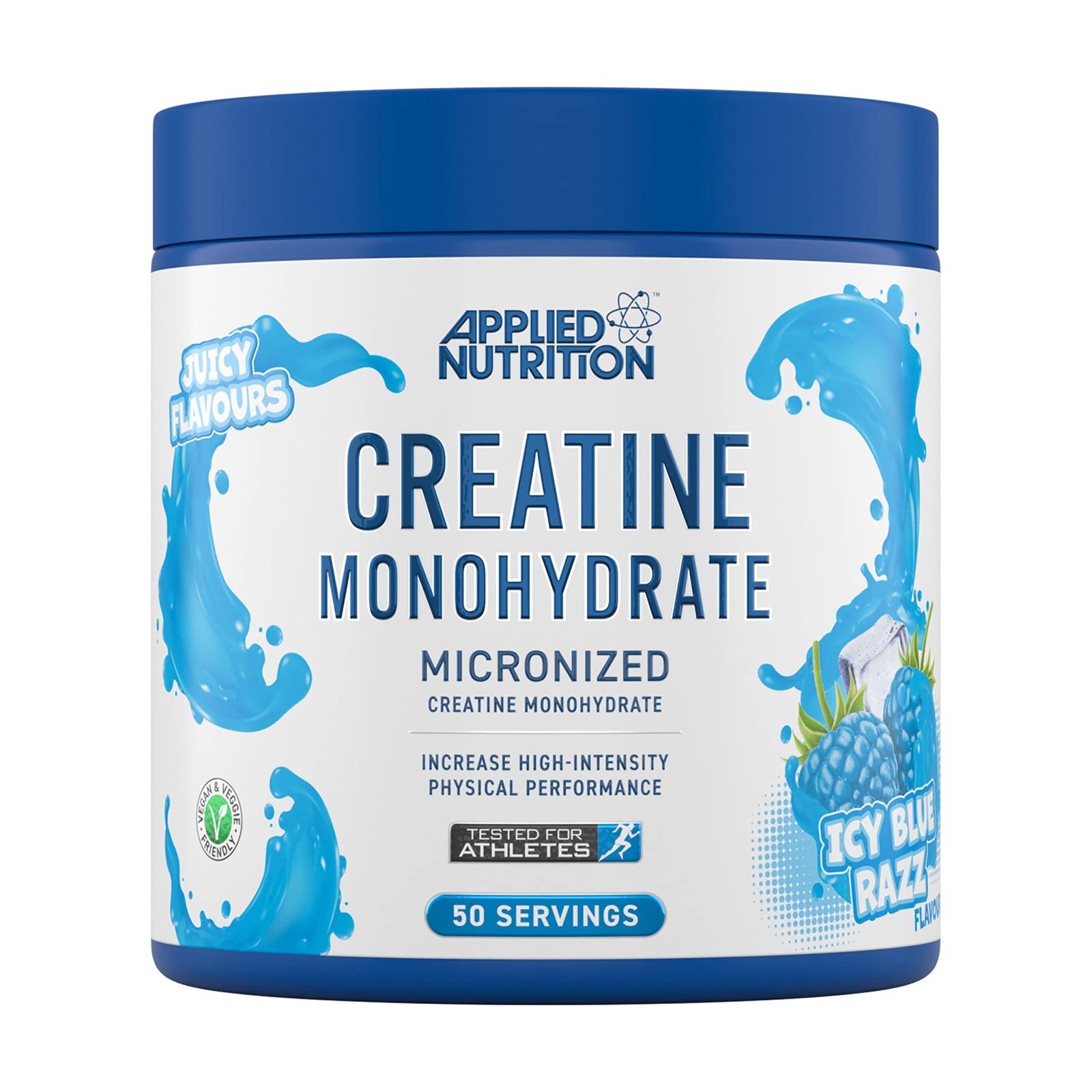 Applied Nutrition Creatine Monohydrate 250g ICY BLUE RAZZ