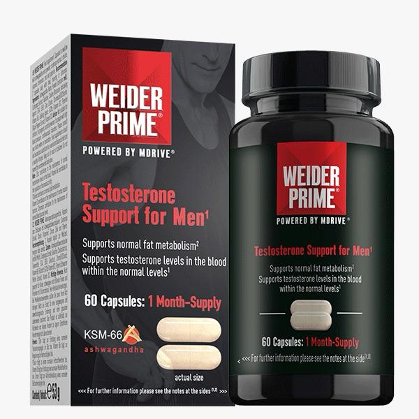 Testosterone Support for Men Capsules 60 Count | KSM-66 Ashwagandha