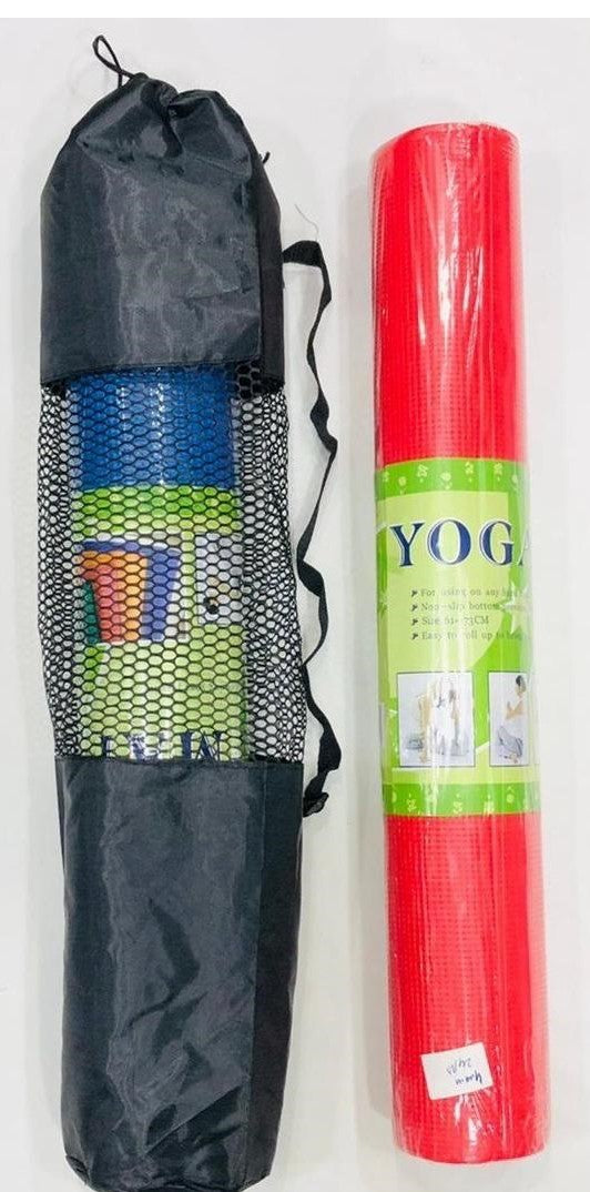 YOGA MAT WITH BAG 4MM