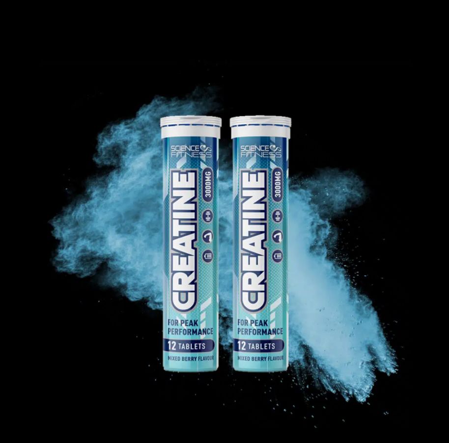 Science and Fitness Creatine 3000MG 12 tablets mixed berry flavour