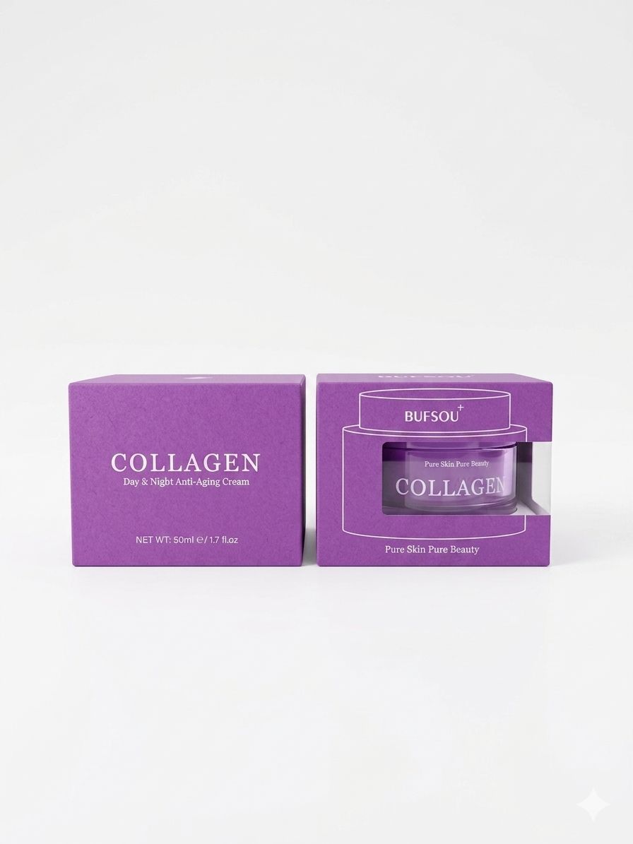 BUFSO COLLAGEN DAY AND NIGHT ANTI-AGING CREAM 50ML