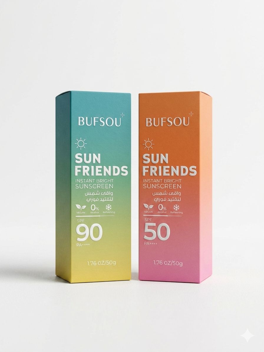 BUFSO SUN FRIENDS INSTANT BRIGHT SUNSCREEN 50G