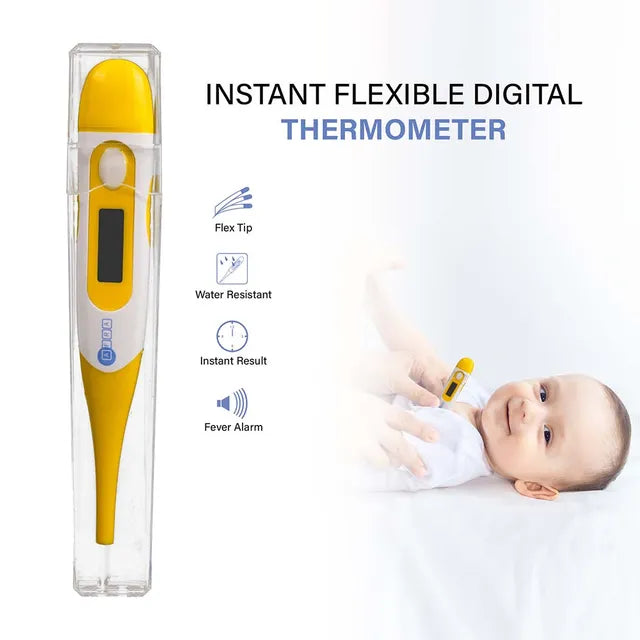 Afra - Japan Instant Flexible Digital Thermometer - White
