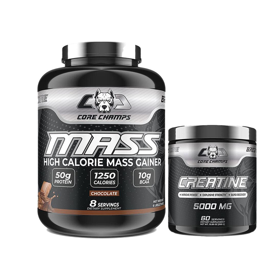 Core Champs Mass Gainer + Core Champs Creatine - Wellness Shoppee