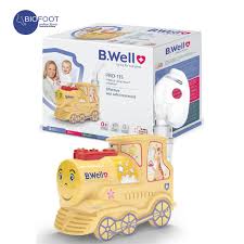 B Well PRO-115 Medical Compressor Toy Train Nebulizer with Adult & Child Masks