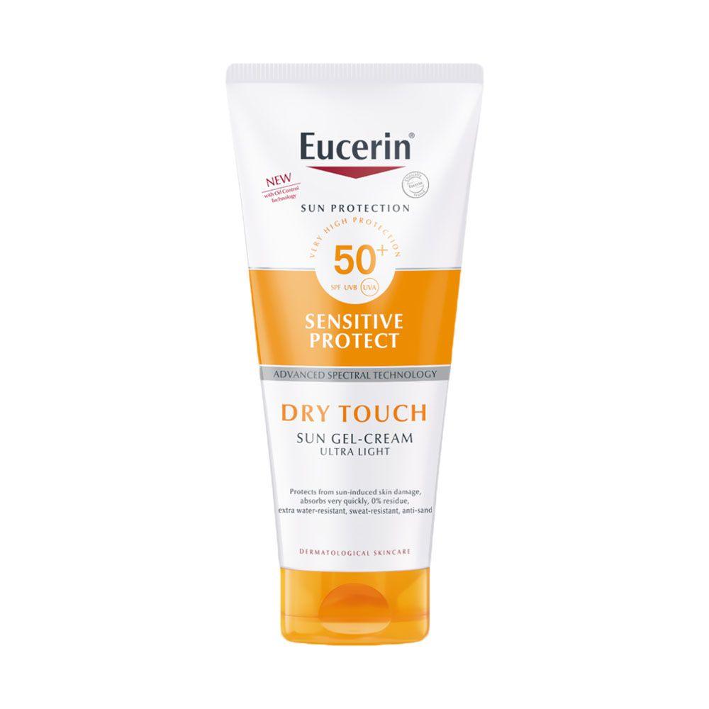 Eucerin Sensitive Protect SPF50+ Dry Touch Sun Gel Cream 200ml - Wellness Shoppee