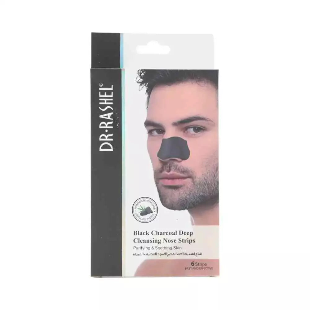Dr rashel black charcoal deep nose strips
