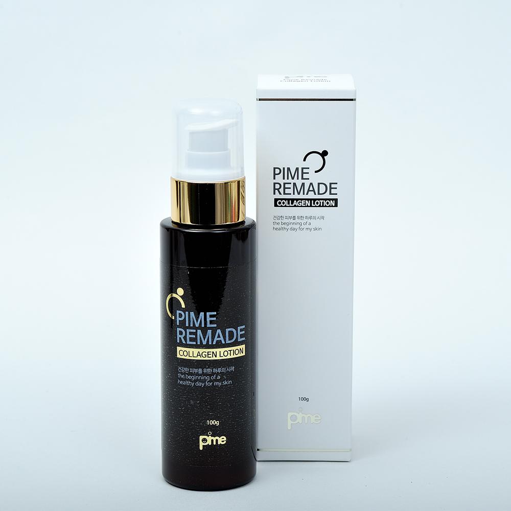 Pime Remade Collagen Lotion, Hydrolyzed Marine Collagen Skin Firming w/hyaluronic Acid