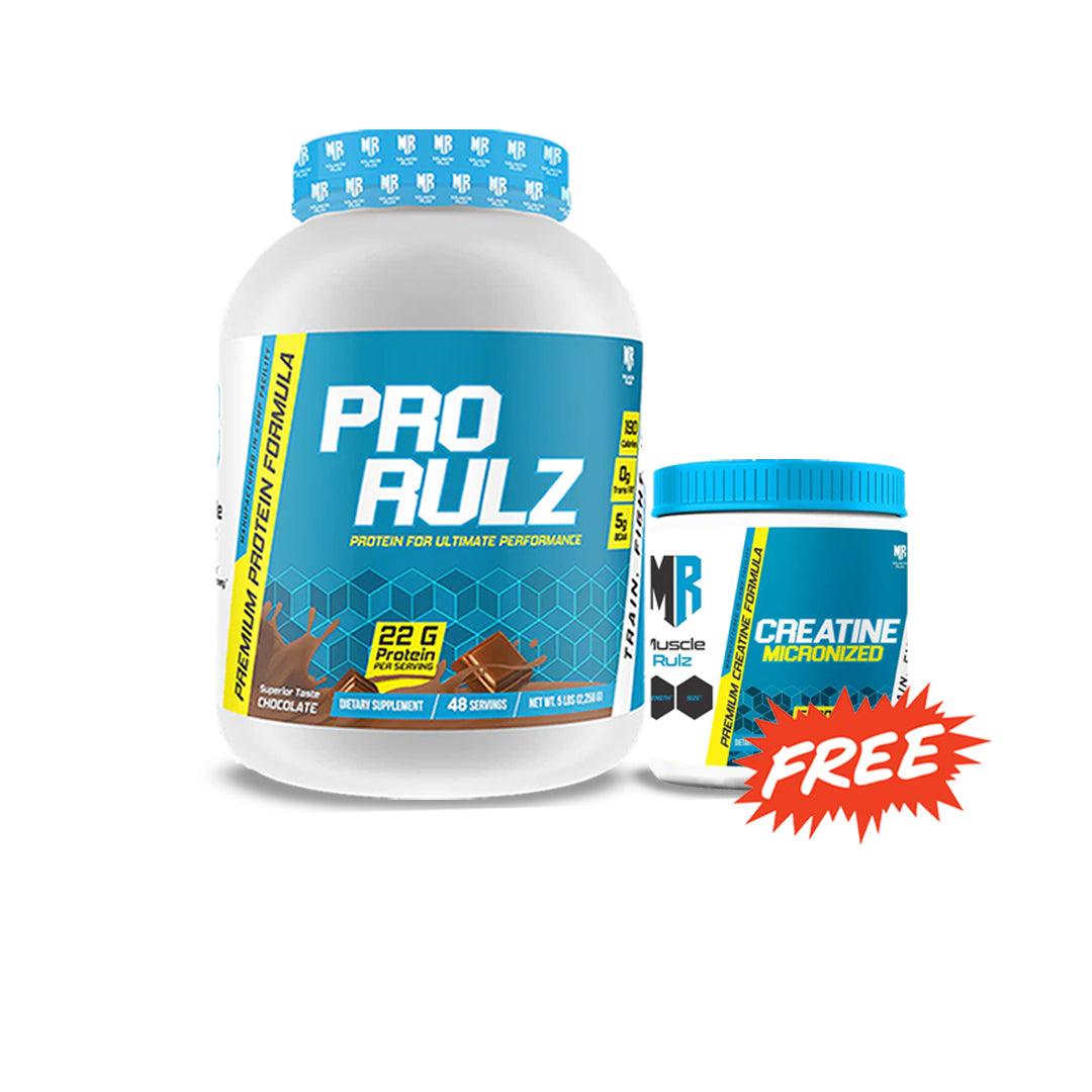 MUSCLE RULZ PRO RULZ + FREE MUSCLE RULZ CREATINE - Wellness Shoppee
