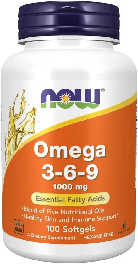 Now Fish Oil Omega 369 1,000mg 100 Softgels |
