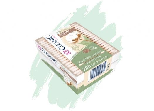 Cleanic Naturals Organic Cotton cotton buds - Wellness Shoppee