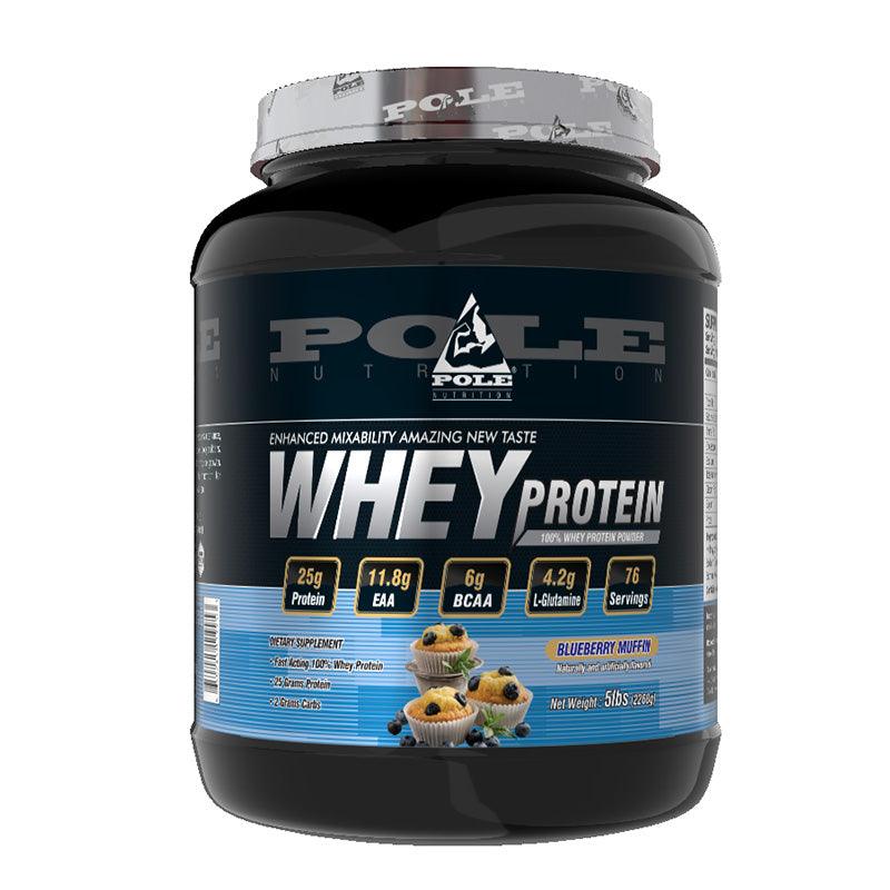Pole Nutrition 100% Whey Protein Powder 5 lbs - Wellness Shoppee