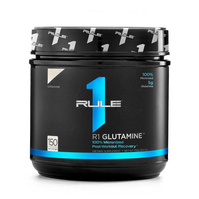 Rule1 Glutamine 150 Servings Unflavored 750 g - Wellness Shoppee