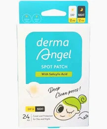 Derma Angel Salicylic Acid Spot Patch Day 12 pcs + Night 12 pcs