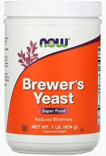 NOW Brewer's Yeast, Super Food, 1 lb (454 g)