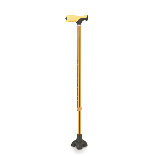 Wolaid Adjustable Aluminium Walking Crutch - Yellow JL9208L