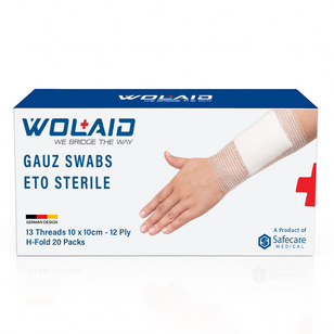Wolaid ETO Sterile Gauze Swabs