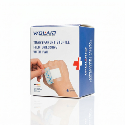 Wolaid Transparent Sterile Film Dressing Pad