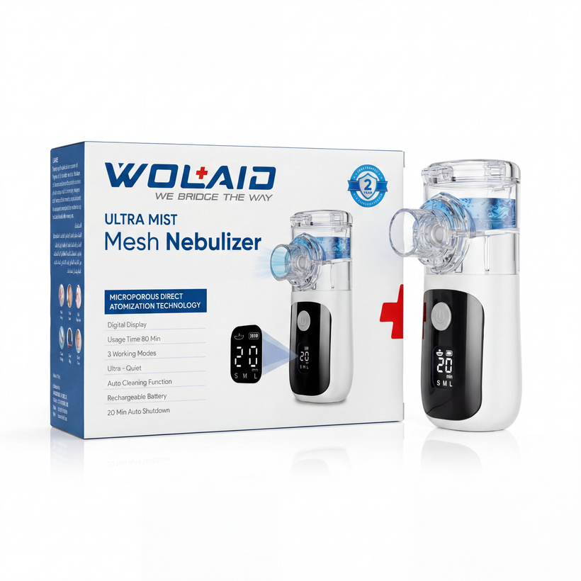Wolaid Ultra Mist Mesh Nebulizer