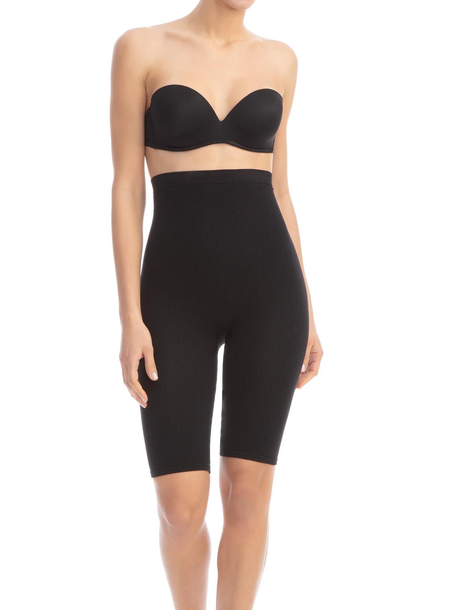 Women's high-waisted anti-cellulite micromassage shorts - Wellness Shoppee