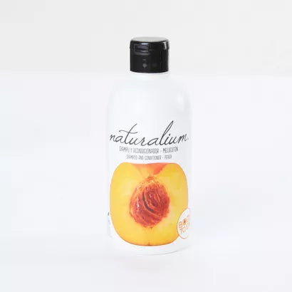 Naturalium Peach Shampoo and Conditioner - 400 ml - Wellness Shoppee