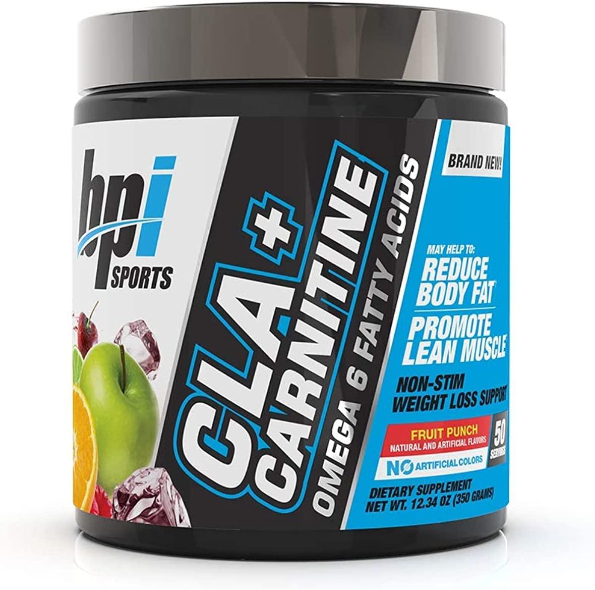 BPI Sports Health CLA + Carnitine Non-Stimulant Formula (Fruit Punch, 50 Servings) - Wellness Shoppee