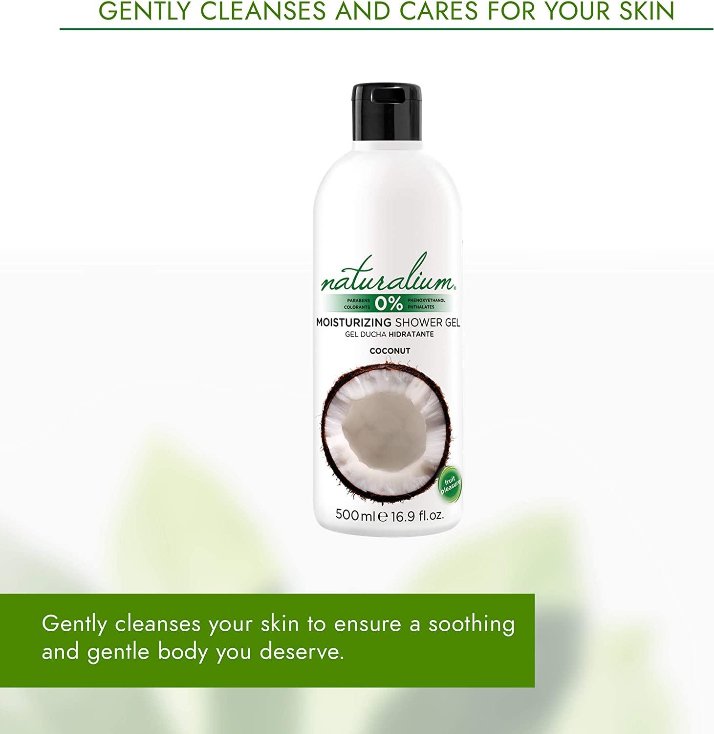 NATURALIUM SHOWERGEL COCONUT - Wellness Shoppee