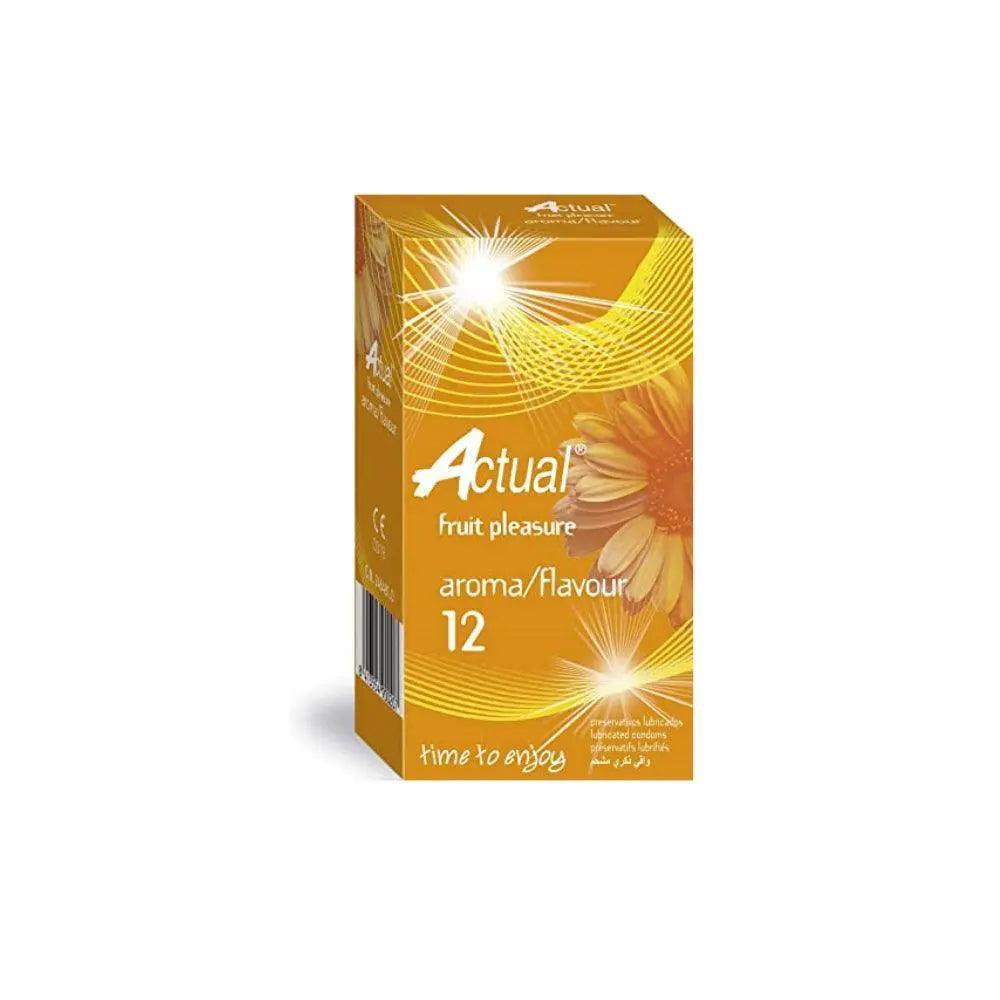 Actual Aroma Flavor Condoms 12s - Wellness Shoppee