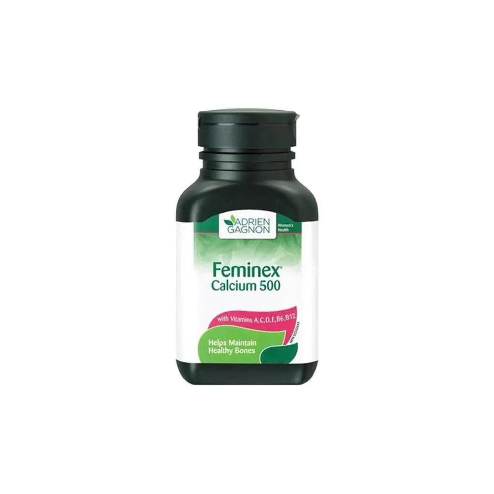 Adrien Gagnon Feminex Calcium 500 mg 30 Tablets - Wellness Shoppee