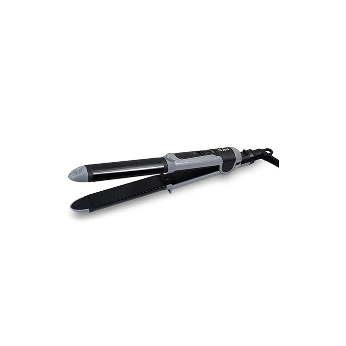 2 in 1 hair outlet curler and straightener