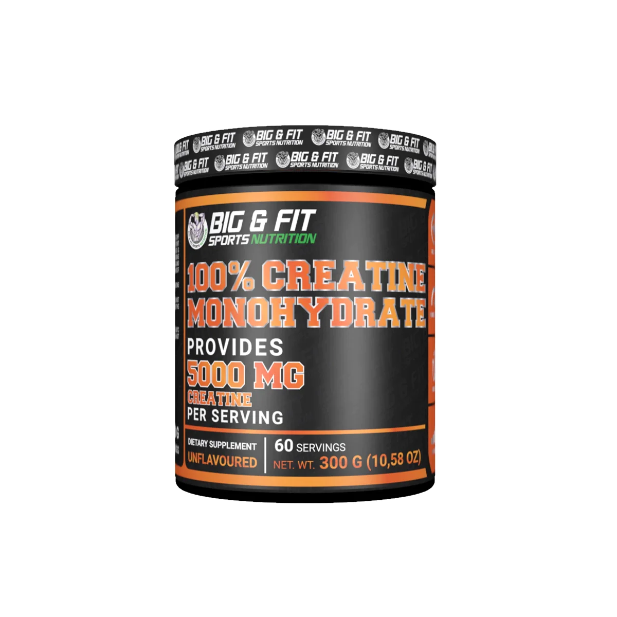Big & Fit Creatine Monohydrate 5000mg - Wellness Shoppee
