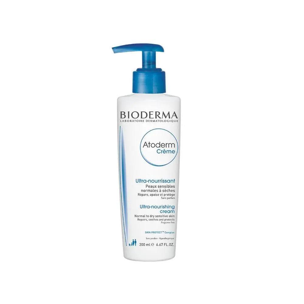Bioderma  Atoderm Cream Pump 200ml/500ml - Nutrismart - Nutrismart UAE