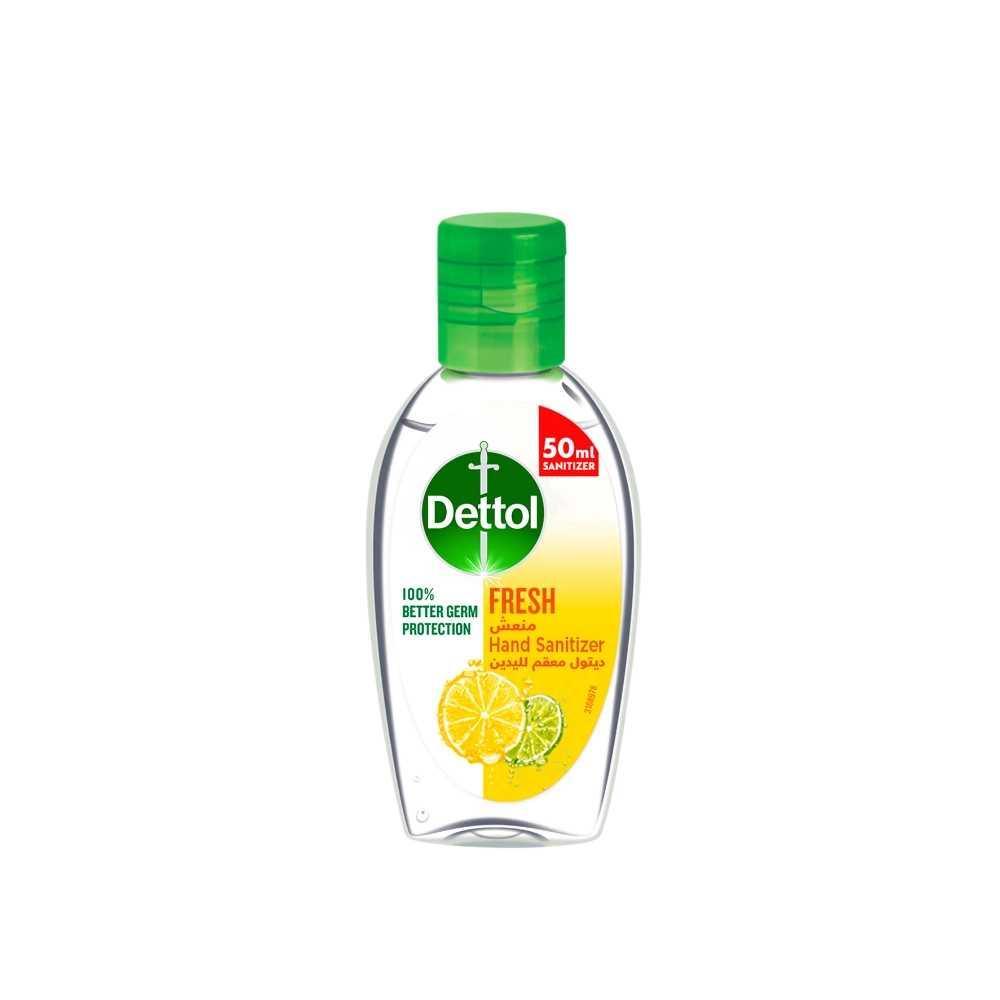 Dettol Fresh Hand Sanitizer Fresh 50ml - Wellness Shoppee