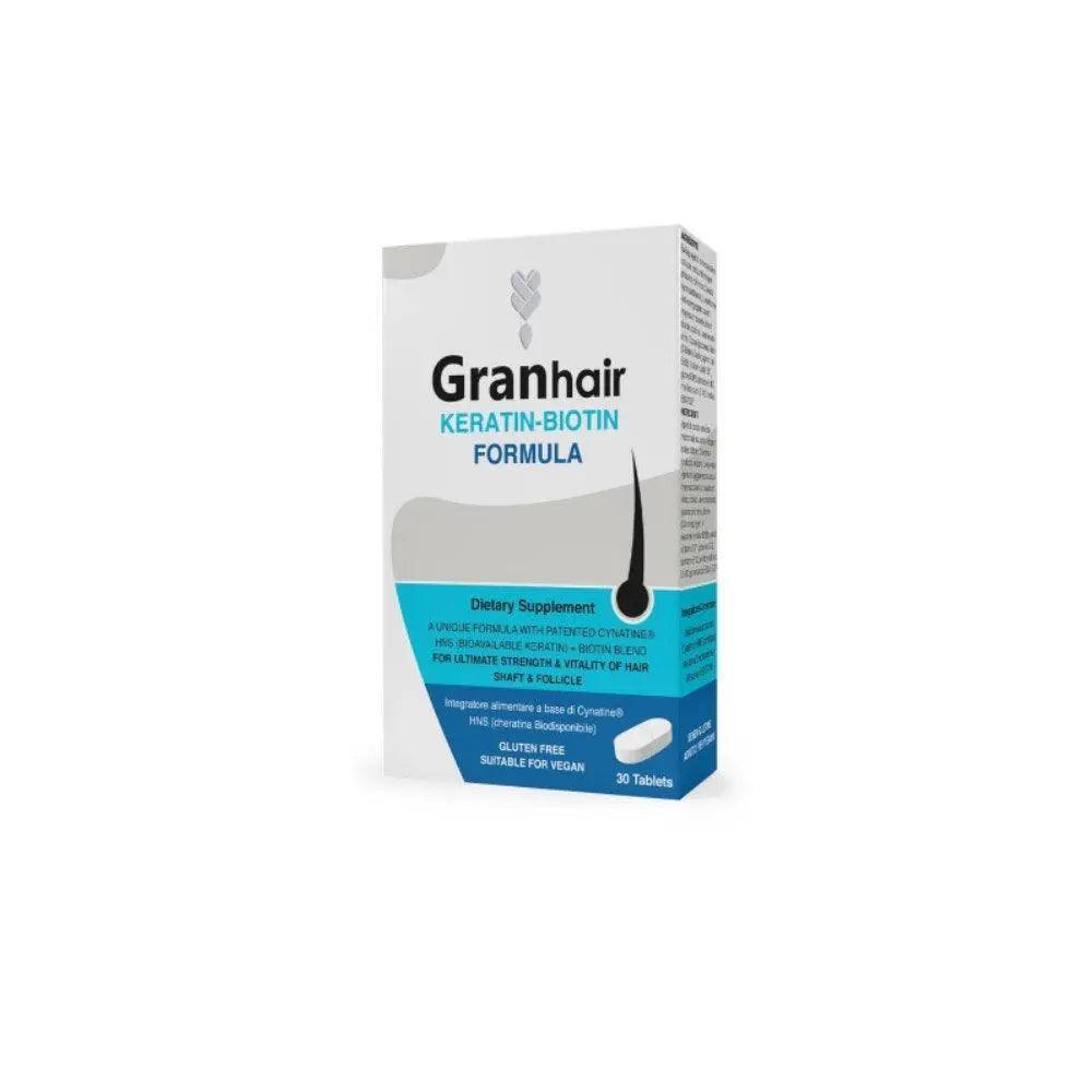 Granhair Keratin Biotin Tablets 30s - Wellness Shoppee