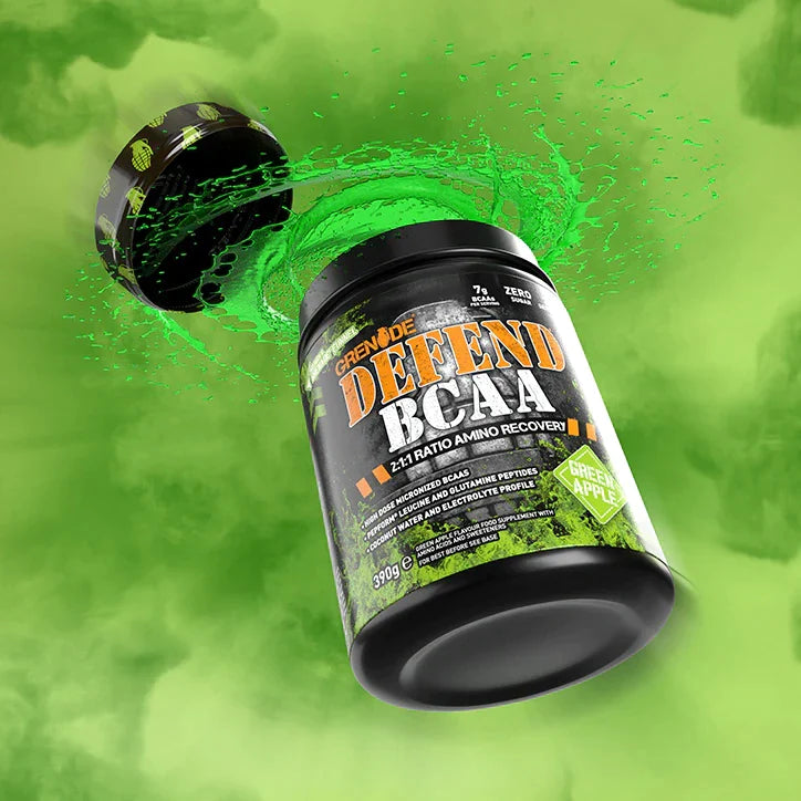 Grenade Defend BCAA Green Apple 390g - Wellness Shoppee