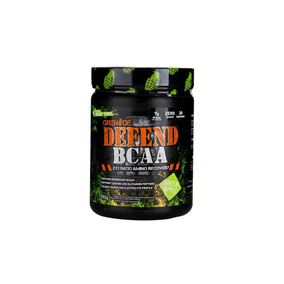 Grenade Defend BCAA Green Apple 390g - Wellness Shoppee
