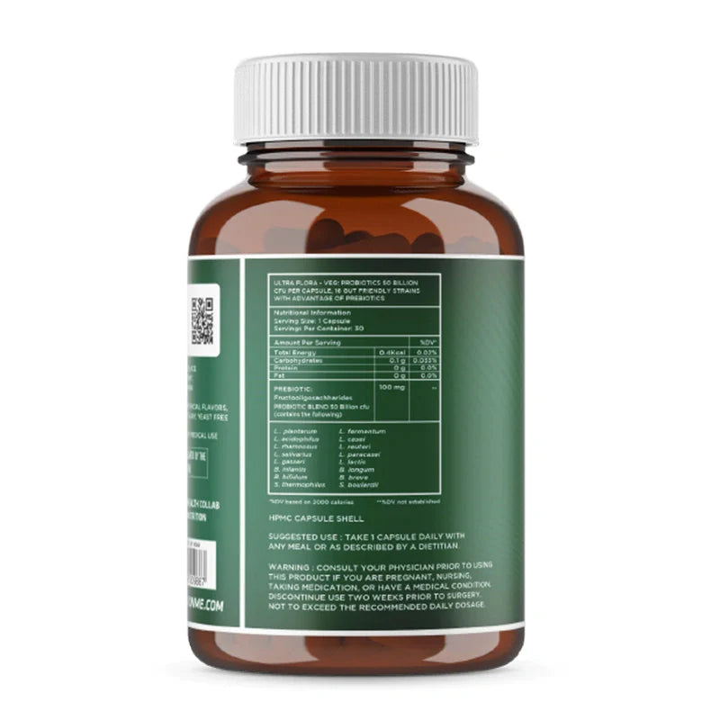 HC Nutrition Probiotics 50 Billion 30 Veg Caps - Wellness Shoppee