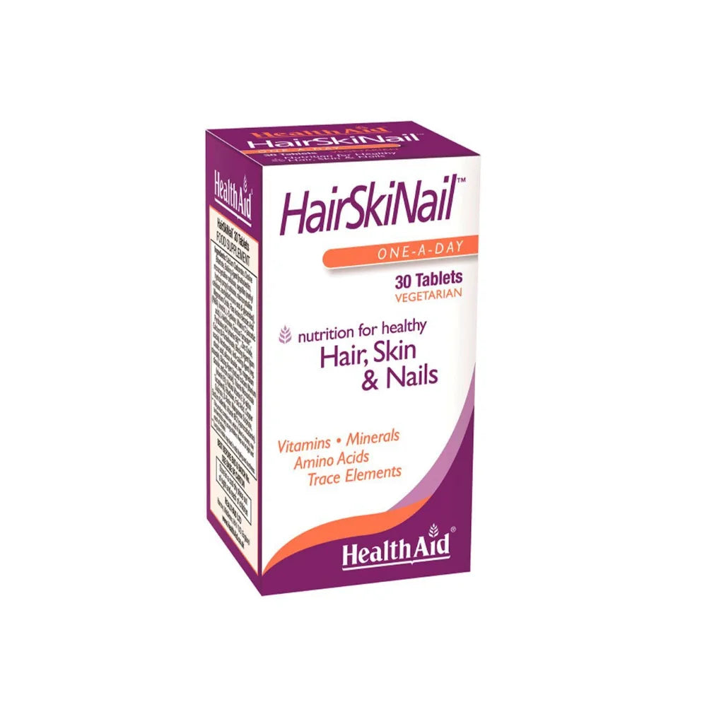 HealthAid HairSkiNail (Hair, Skin & Nail Formula) 30s - Wellness Shoppee