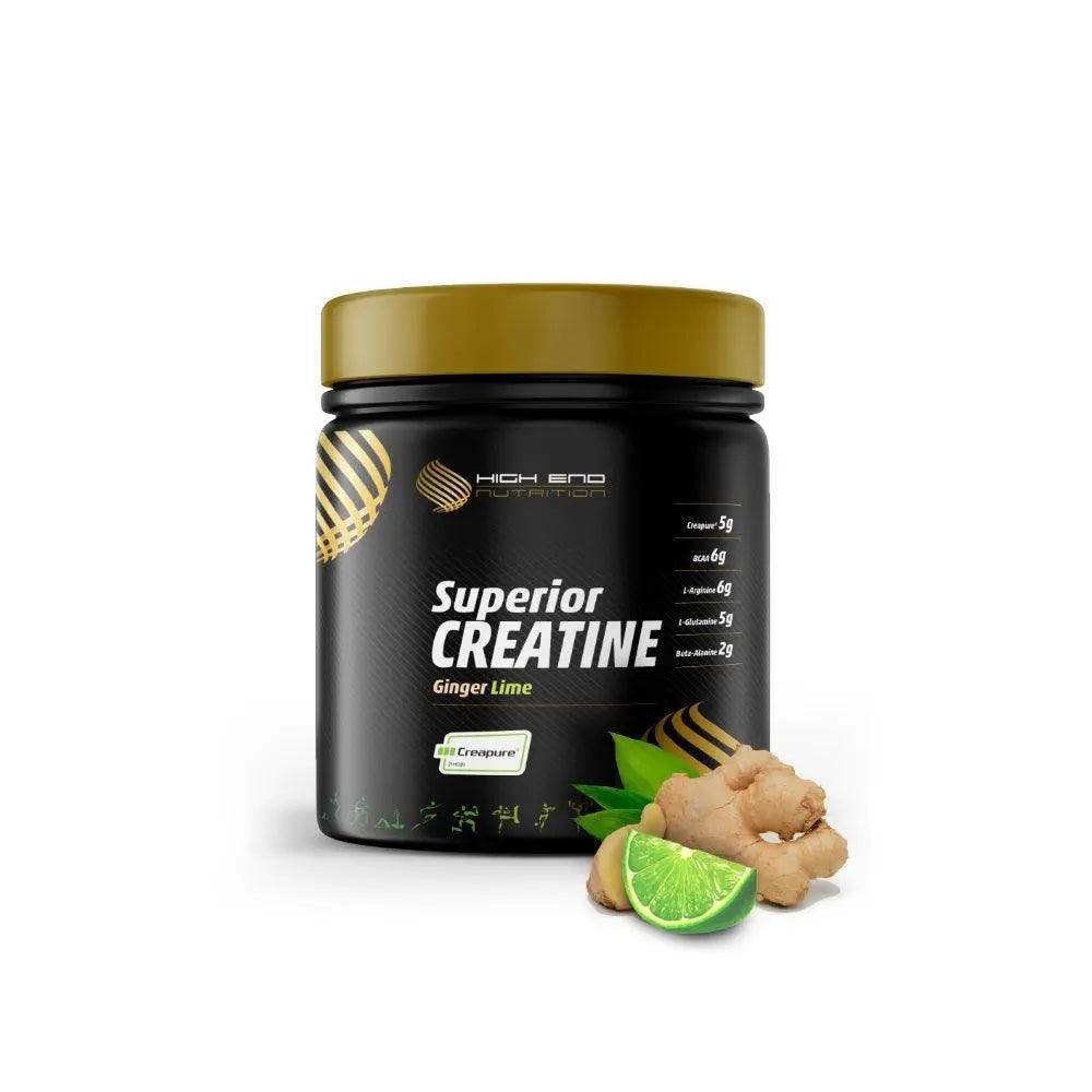 High End Nutrition Superior Creatine Ginger Lime 700g - Wellness Shoppee