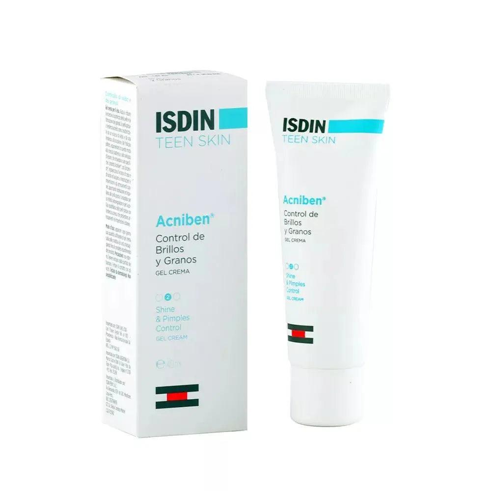 Isdin Acniben Brillos Granos Gel Cream 40ml (Shine & Pimple Control) - Wellness Shoppee