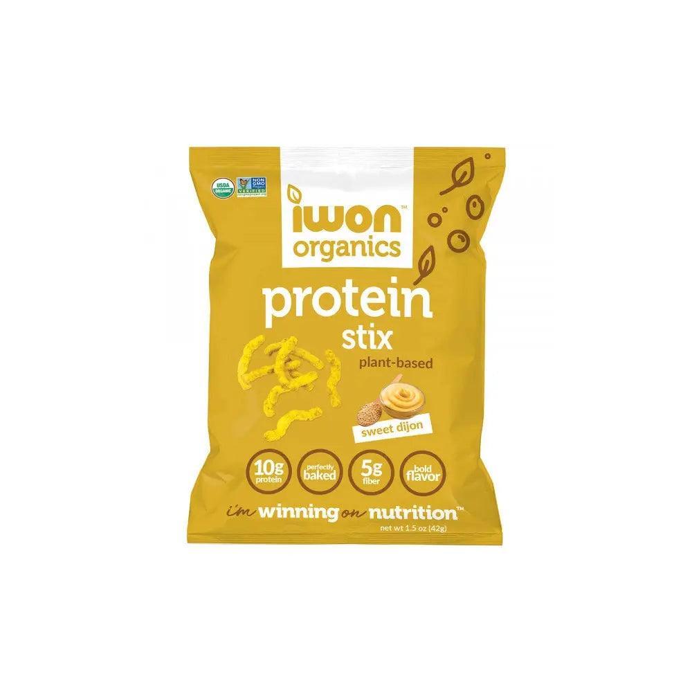 Iwon Organics Sweet Dijon Protein Stix 42g - Wellness Shoppee