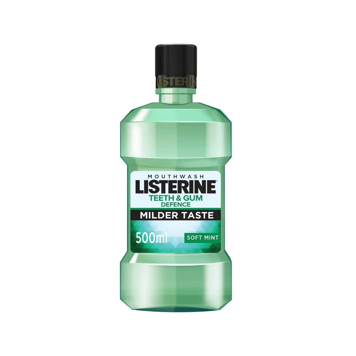 Listerine Mouthwash Teeth & Gum Defence Soft Mint 500ml - Wellness Shoppee