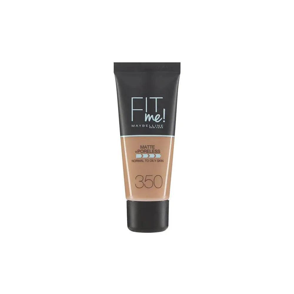 Maybelline Fit Me Matte Poreless Foundation 350 Caramel - Wellness Shoppee