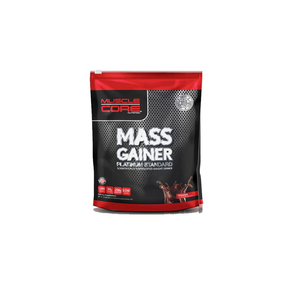 Muscle Core Mass Gainer Chocolate 12Lb - Wellness Shoppee