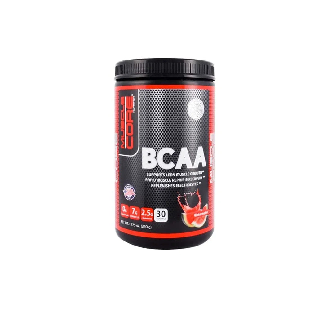 Muscle Core Nutrition BCAA 30 Servings Watermelon - Wellness Shoppee