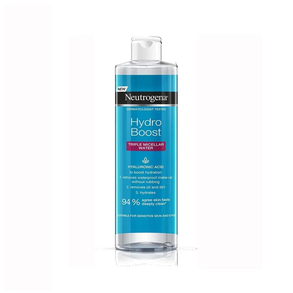 Neutrogena Hydro Boost Triple Micellar Water 400ml - Wellness Shoppee