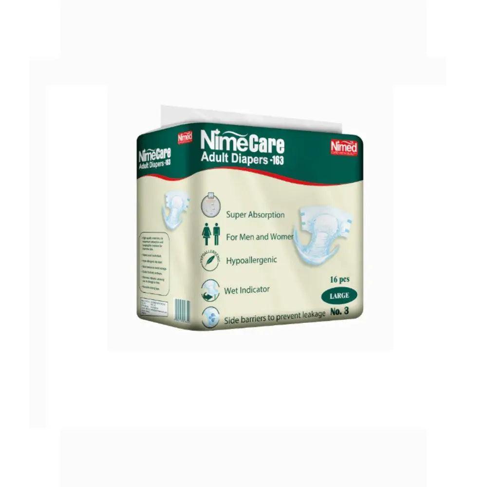 Nimed Diapers Large 163 16s L - Wellness Shoppee