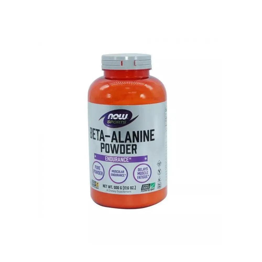 Now Beta Alanine Powder 100% Pure 500gms - Wellness Shoppee